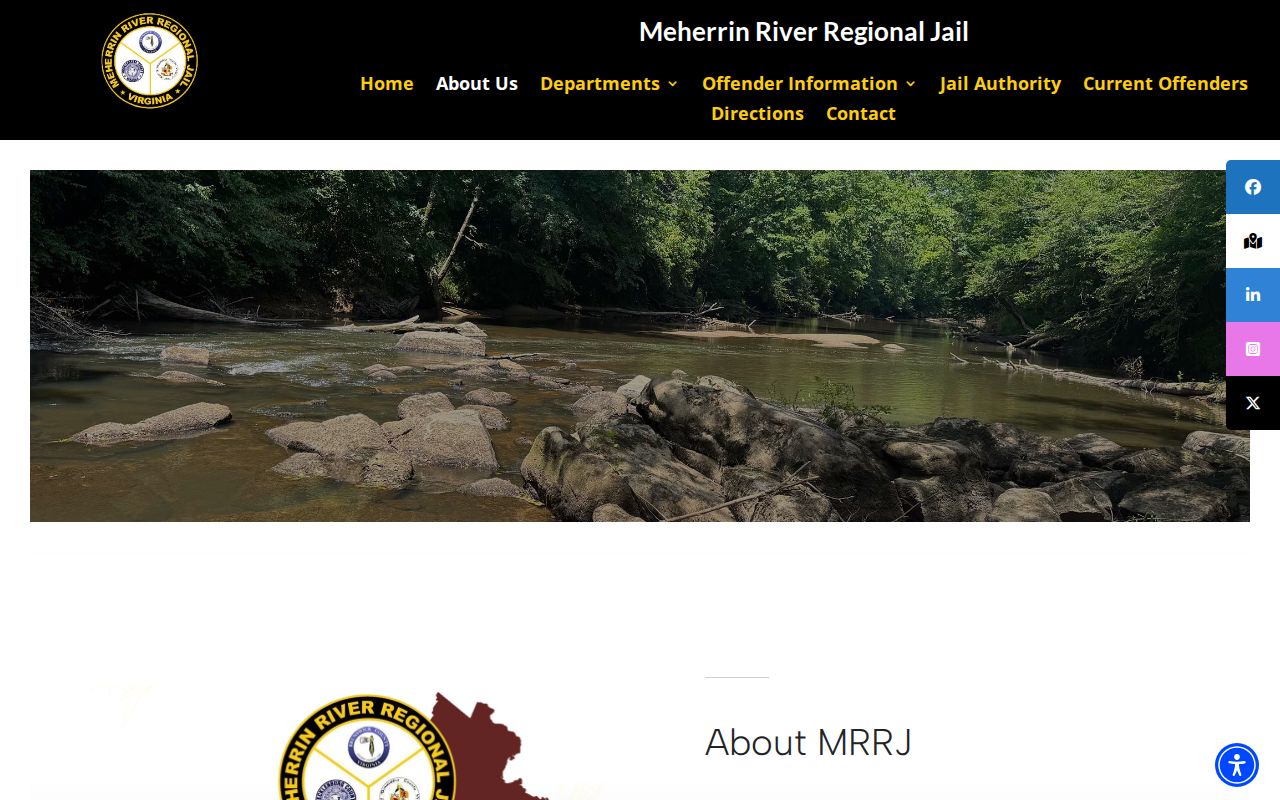 MRRJ Satellite Facility role in Dinwiddie County release records